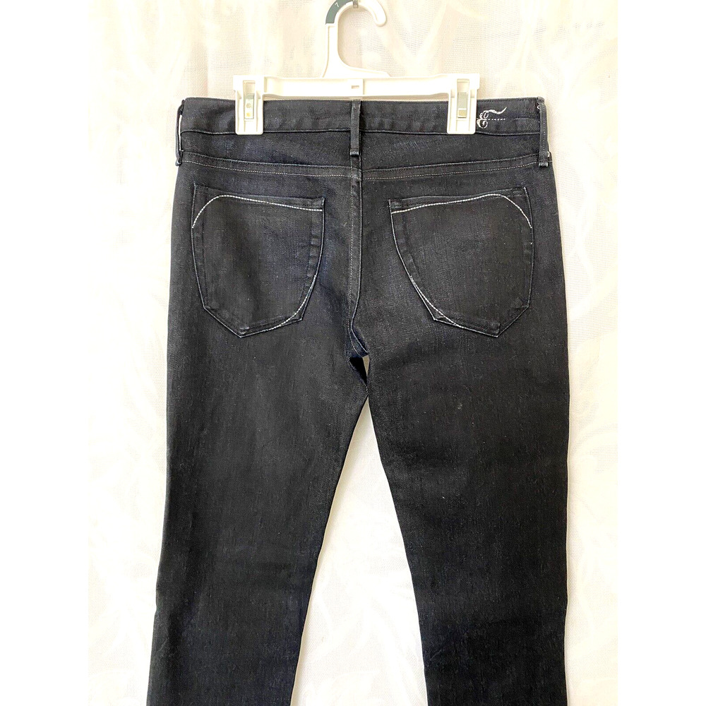 EARNEST SEWN Women's Harlan 235 Cigarette Leg Jeans Coated Waxed Size 26 - Picture 6 of 10